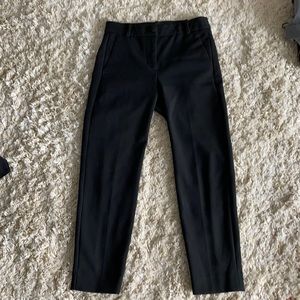 J Crew Black Business Casual Pants Size 2P